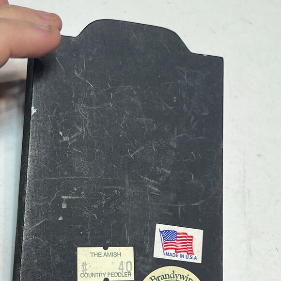 Brandywine Woodcrafts Antiques Shop 1993 Signed MW93 Wooden Building - Picture 4 of 11